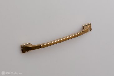 Imperia мебельная ручка-скоба 128 мм состаренное золото