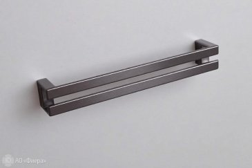 1291 мебельная ручка-скоба 160 мм черный матовый