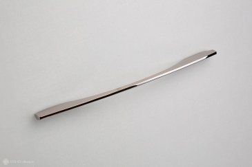 217727 мебельная ручка-скоба 288-320 мм черный глянец