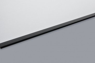 Ray торцевая мебельная ручка для фасадов 900 мм черный матовый