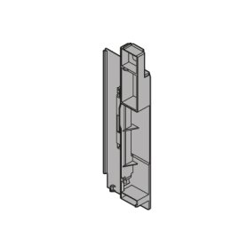 Заглушка для держателя фасада высокого внутреннего ящика со вставкой, прав., пластмасса, серый орион