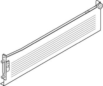 METABOX, Царга К, 118/400 мм, 25 кг, серая, прав.