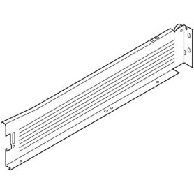 METABOX, Царга М, 86/450 мм, 25 кг, крем, лев.