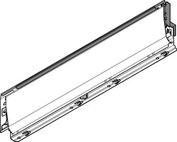 TANDEMBOX intivo, царга L 101/350мм, черная, лев.