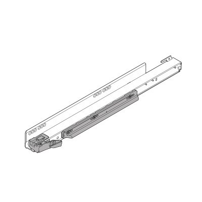 Направляющая LEGRABOX BLUMOTION S, полное выдвижение, 70 кг, НД=500 мм, левая