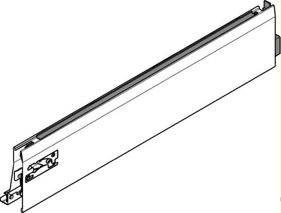 TANDEMBOX, царга L 101/500мм, белая, правая