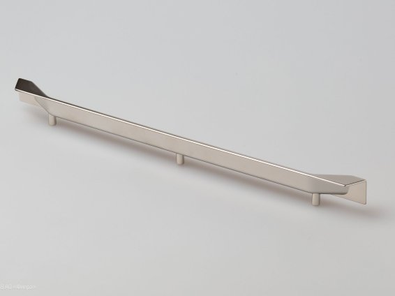 Sintesi мебельная врезная ручка 224 мм никель матовый