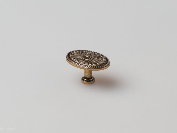 EXP6102 мебельная ручка-кнопка состаренное золото