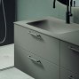 Keplero мебельная ручка-скоба 160 мм коричневый тортора шелковый