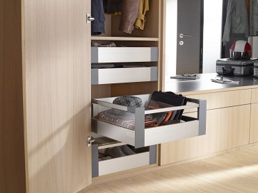 Внутренний ящик TANDEMBOX antaro (высота D 224, глубина 400 мм), нержавеющая сталь