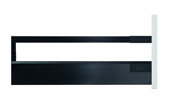 Ящик TANDEMBOX antaro с TIP-ON BLUMOTION (высота С 192, глубина 500 мм, вес ящика от 10 до 30 кг), крепление INSERTA, черный