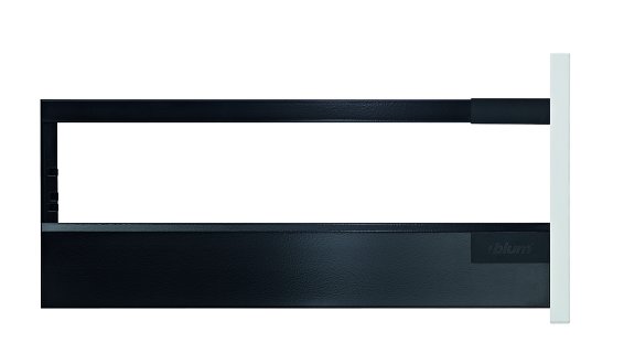 Ящик TANDEMBOX antaro с TIP-ON BLUMOTION (высота D 224, глубина 350 мм, вес ящика от 10 до 30 кг), крепление INSERTA, черный