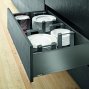 Ящик LEGRABOX pure (высота C 177, глубина 450 мм), серый орион